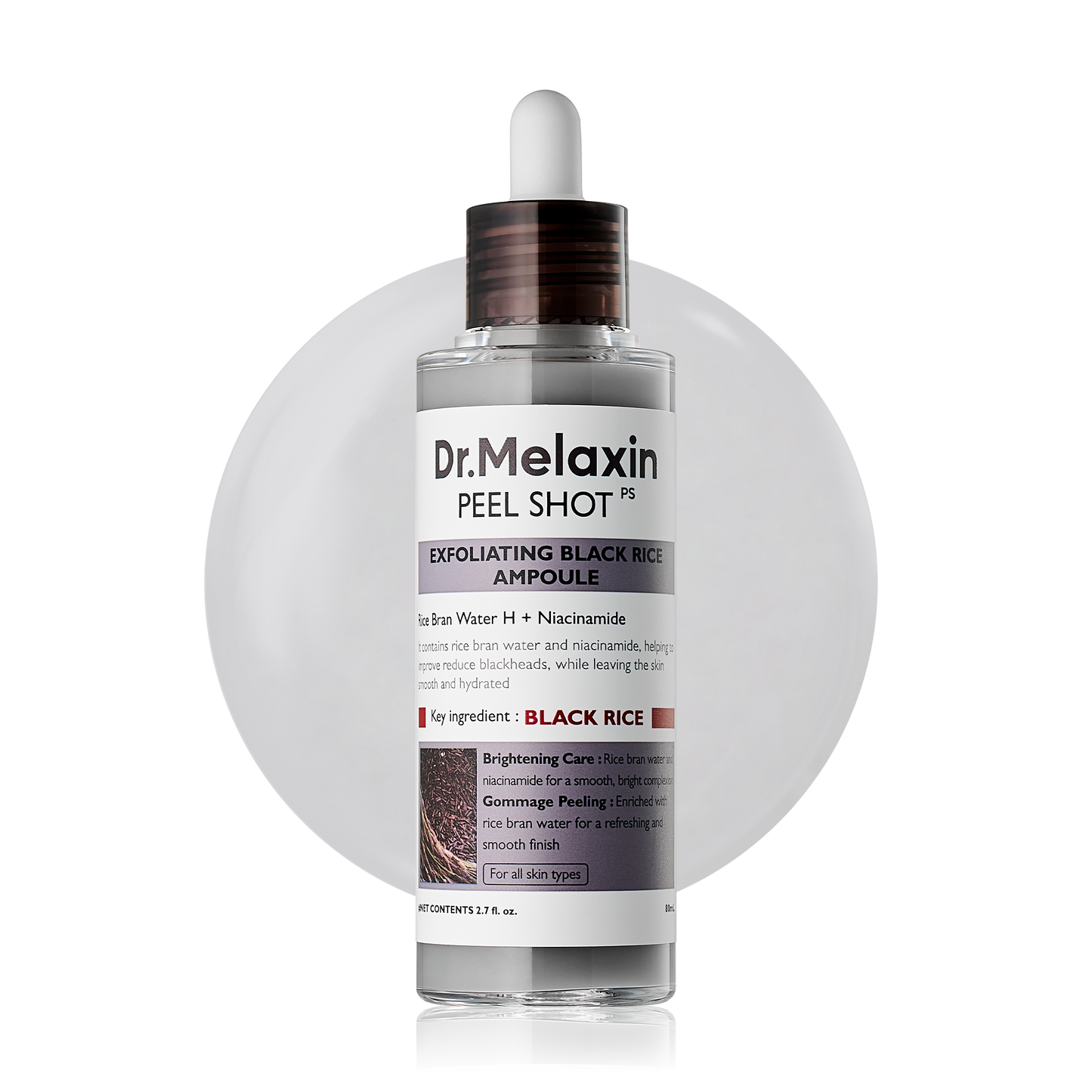Peel Shot Glow Black Rice Ampoule-Shop