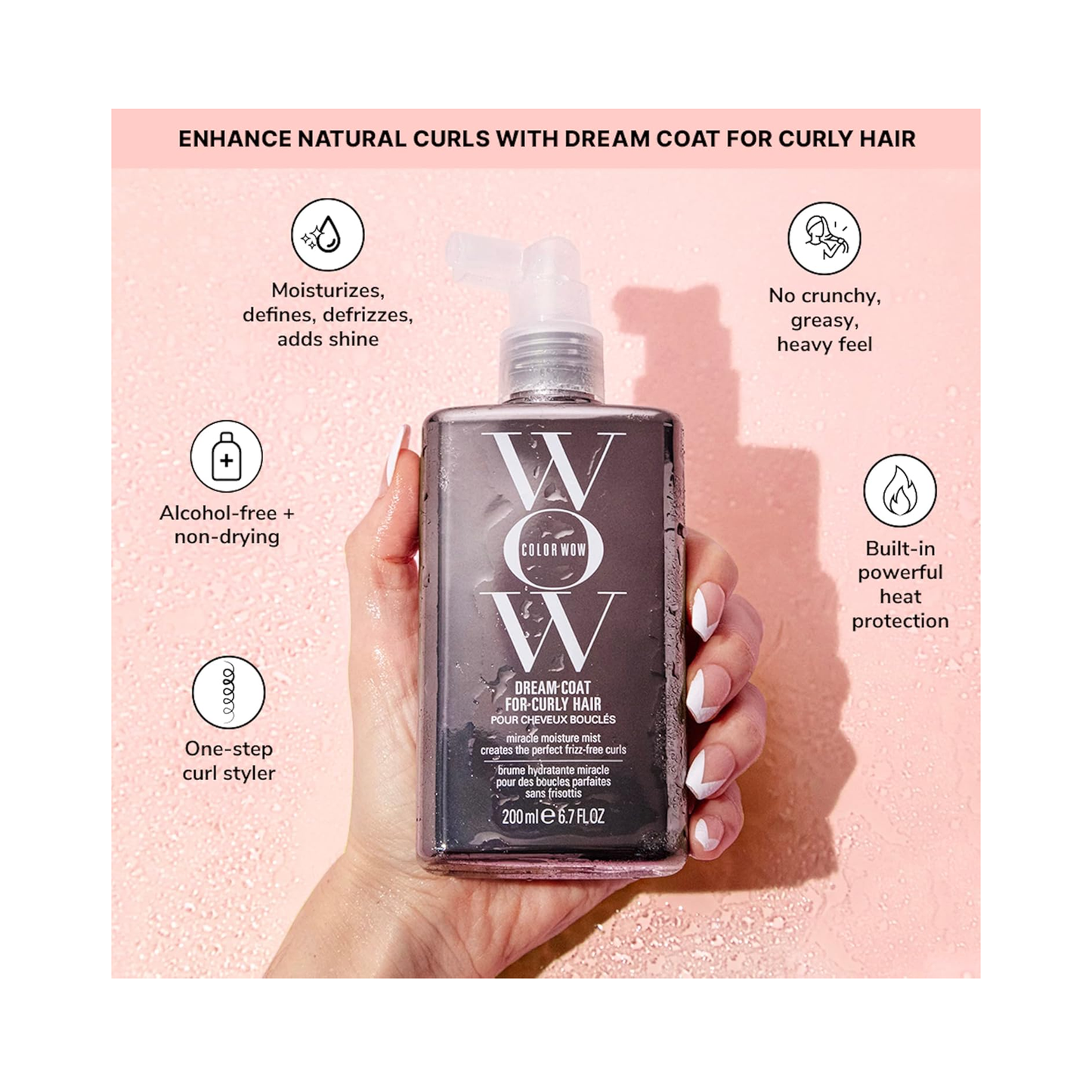 Color Wow Dream Coat Duo 6.7oz (Supernatural + Curly)-Shop