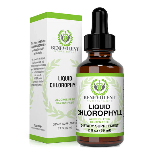 Benevolent Nourishment, Liquid Chlorophyll- Alcohol Free-2 fl oz-Shop