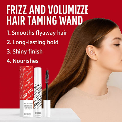 Frizz & Flyaway Hair Taming Wand – Lightweight Gel Control Stick for Smooth, Sleek Hair, Anti-Frizz Styling, 10ml-Shop