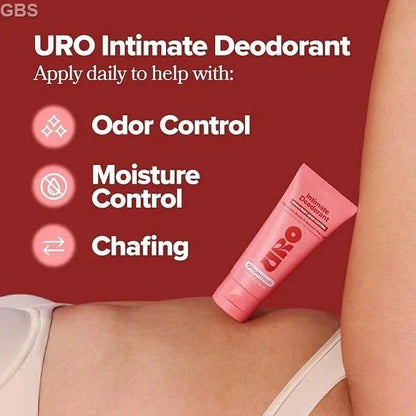 URO Intimate Whole Body Deodorant Cream – Dermatologist Tested Aluminum-Free 3oz-Shop
