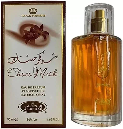 Choco Musk 50ml EDP by Al Rehab | Sweet Unisex Long Lasting Chocolate Perfume-Shop